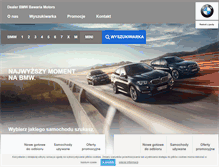 Tablet Screenshot of bmw-uzywane.com.pl